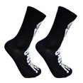 thumbnail image 2 of sunsanly 1 Pair Halloween Socks Spider Wet Skull Skeleton Print Color Matching High Elasticity Anti-slip Unisex Sport Sweat-Absorbent Basketball Football Long Stockings, 2 of 8