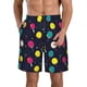 thumbnail image 1 of Fotbe Colorful Ping Pong Rackets Trajes de Baño Estampados para Hombre, Shorts de Verano de Secado Rápido, Ropa de Playa, Bañadores-Large, 1 of 6