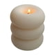thumbnail image 2 of Velas flotantes de té | Velas votivas de parafina para bodas y fiestas | Decoración romántica para fiestas | Velas redondas blancas en 3 tamaños, 2 of 6