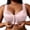 Pink, variant on Postoperative Bras for Women Front Closure Compression Sport Bra Wireless Seamless Bralette with Adjustable Straps Lightweight Breathable Everyday Wear Pink XXL