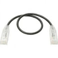 thumbnail image 3 of Tripp Lite Cat6 Utp Patch Cable (rj45), M/m, Gigabit, Snagless, Molded, Slim, Black, 1 Ft., 3 of 4
