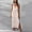 44-Khaki, variant on YWDJ Semi Formal Dresses for Women Wedding Guest Dresses Midi Casual Backless Slip Sleeveless V Neck Fashion Solid Mid Length Sleeve Size for Wedding Guest Evening Party Graduation Birthday Tea Party