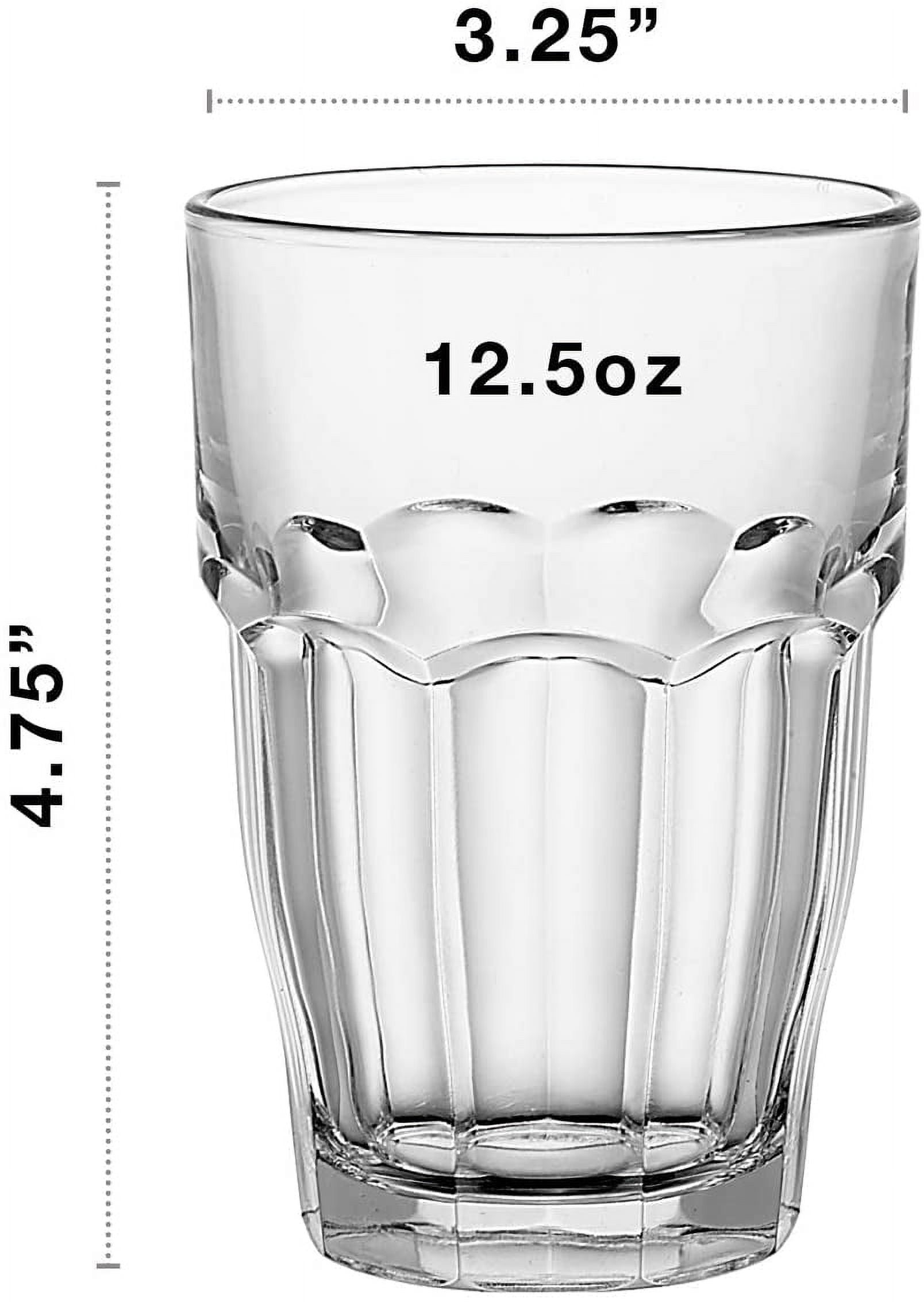 Bormioli Rocco Frigoverre 4-teiliges Set – Runde Glas-Aufbewahrungsbehälter Mit Deckel, Transparent