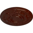 thumbnail image 3 of 29 1/4"OD x 2"P Darnay Ceiling Medallion (Fits Canopies up to 7 1/4"), Hand-Painted Brushed Mahogany, 3 of 6