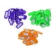 thumbnail image 1 of Etiquetas clave Equipaje Tarjeta de identificación Etiqueta de nombre Etiquetas de coche Llavero Identificadores anillo dividido Naranja Púrpura Verde BLESIY Llaveros Anillos, 1 of 8