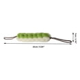 thumbnail image 2 of Unique Bargains 1 Pc Long Stretch Back Sponge Back Sponge for Shower 9.84"x2.76"x2.36" Green, 2 of 3