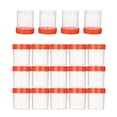 thumbnail image 1 of 50pcs 40ml Urine Sample Cups Clear Specimen Liquid Tubes Testing Sample Liquid Container for Lab (Random Color), 1 of 5