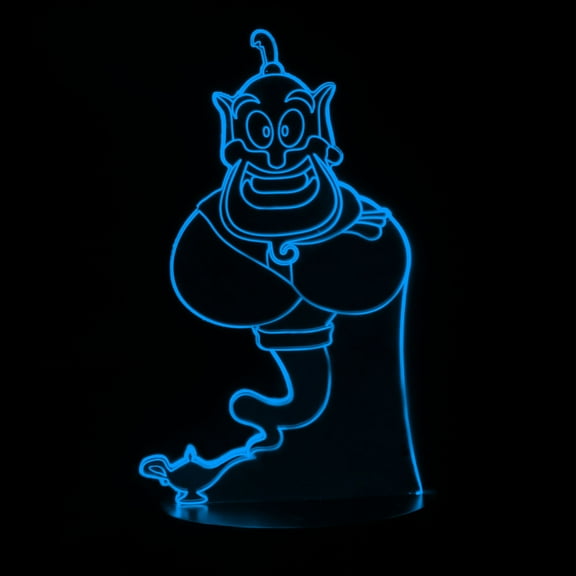 3D Aladdin Acrylic for LED Lamp Base (Acrylic Only. Base Not Included)