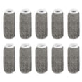 thumbnail image 1 of 10pcs Finger Protectors Splints, Compression Finger Sleeves Thumb Br for Trigger Finger, Elastic Covers for Basketball, Breathable Finger Supporter 2.4" x 1" gray Large, 1 of 5
