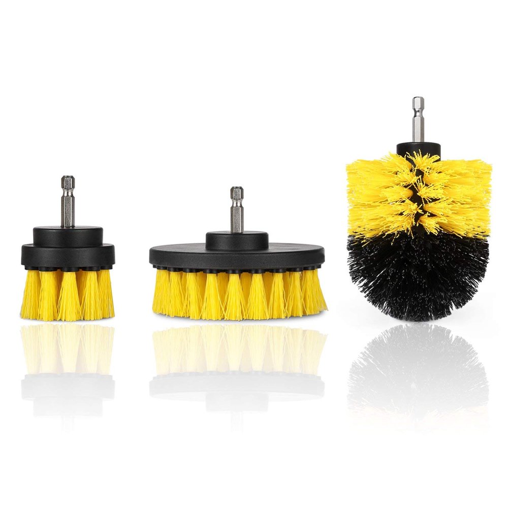3 Drill Brush Attachments