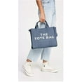thumbnail image 5 of Marc Jacobs Women's Canvas Solid Print Tote Handbag, Blue Shadow, 5 of 7