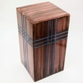 thumbnail image 2 of Wooden Urns For Ashes Keepsake Urn, Cremation Urns for Ashes Engraving, Wooden Funeral Urn Box Engraved, Burial Urns Large - 250 Cu/In (Cross 2), 2 of 2