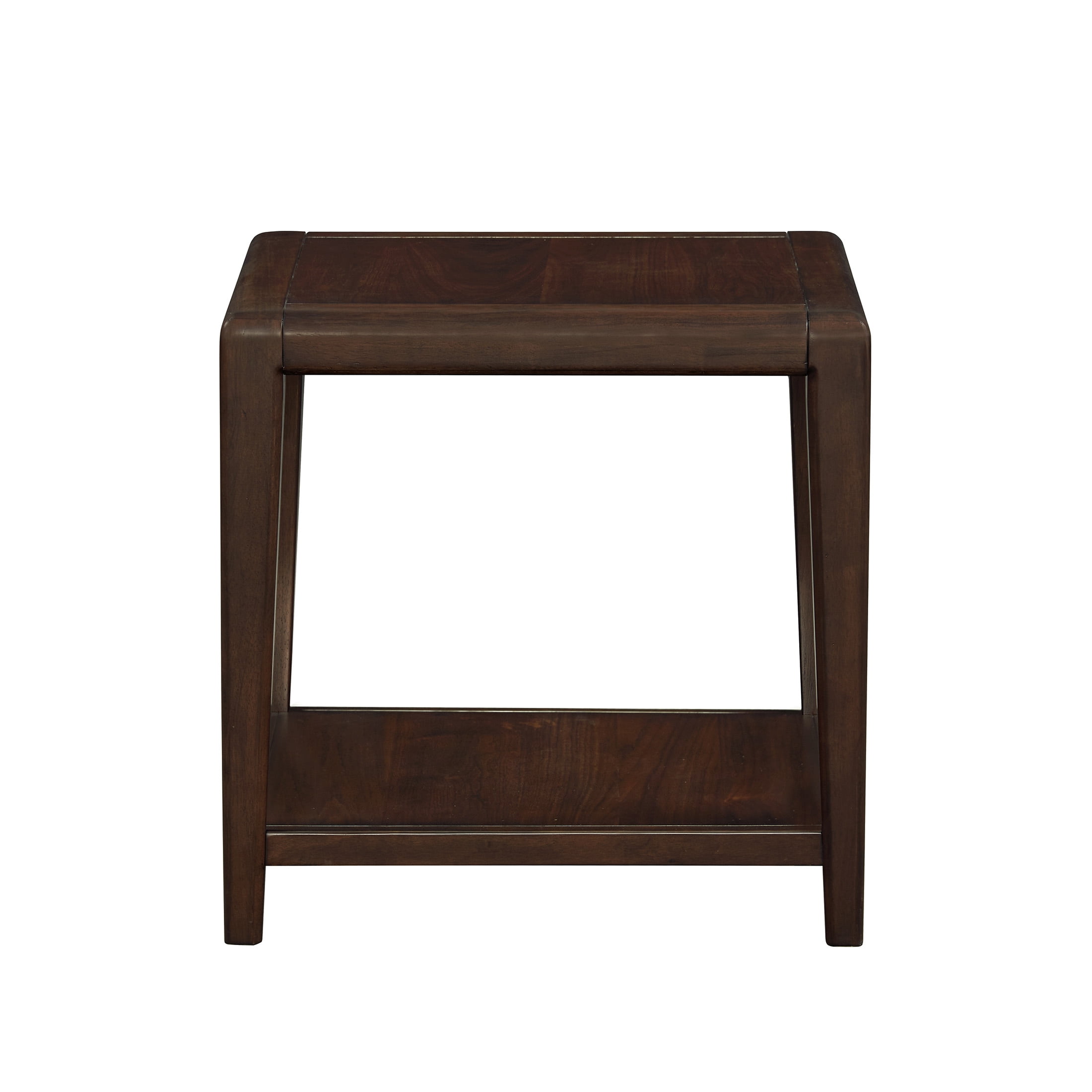 OakvillePark Vivo Wood End Table, Walnut