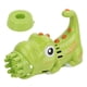 thumbnail image 1 of Bubble machine for kids, handheld portable cartoon animal pattern, green outdoor toy for 3+ toddlers, 1 of 5