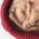 thumbnail image 4 of Gorro de punto cálido de invierno para mujer, gorro de lana para esquí y nieve, visera para el sol, 4 of 5