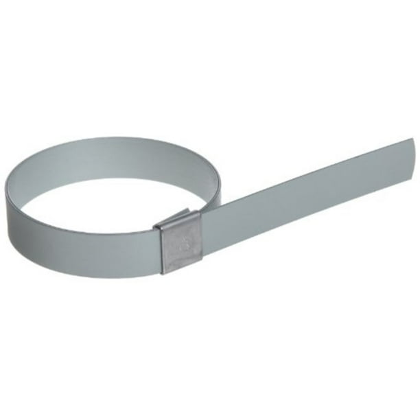 bandit cp0799 5/8" wide x 0.025" thick 13/4" diameter, galvanized