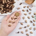 thumbnail image 7 of 200Pcs Cross Beads Bulk Wooden Cross Beads Wood Beaded Crosses Charm Natural Mini Tiny Cross Crucifix Charms Small Loose Spacer Beads for Jewelry Making, 7 of 7