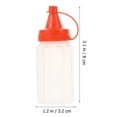 thumbnail image 2 of 1 Set Reusable Plastic Sauce Boxes Square Seasoning Box Salad Dressing Containers, 2 of 5