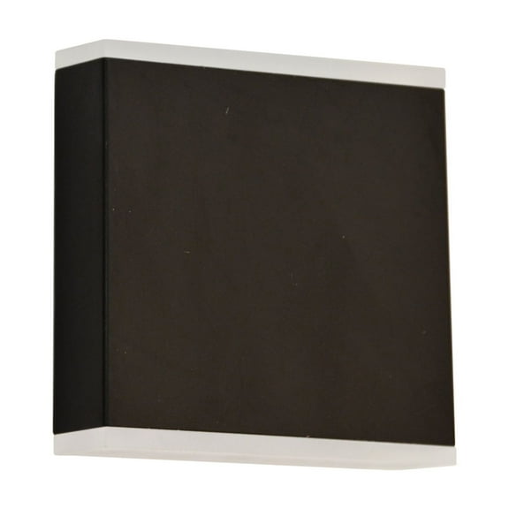 EMY-550-5W-MB Dainolite Emery - 4.88 Inch 15W 2 LED Wall Sconce-Matte Black Finish