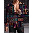 thumbnail image 1 of Camisa de manga larga retro para hombre Camisa de manga larga para hombre de estilo nacional Camisas casuales de moda de otoño Ropa personalizada para hombre, 1 of 6