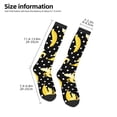 thumbnail image 2 of Logiee Banana Print Gift Stocking Stuffers,Adult Stockings,Novelty Socks,Funny Socks Birthday Running Walking Sleeping, 2 of 6