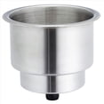 thumbnail image 3 of 3X Soporte de Vasos de Acero Inoxidable Cepillado con Drenaje Autocaravana de Marino, 3 of 5