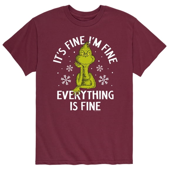 Dr. Seuss - How The Grinch Stole Christmas - Men's Short Sleeve Graphic T-Shirt