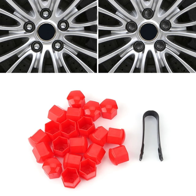 ,20pcs 19mm Voiture Roue Voiture Écrou Bouchons Méticuleusement Conçu
