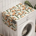 thumbnail image 1 of Spring Washing Machine Organizer, Contemporary Style Birds of Paradise Flowers Tropical Garden Blossoms Bedding Plants, Anti-slip Fabric Top Cover for Washer and Dryer, Multicolor, by Ambesonne, 1 of 1