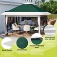thumbnail image 5 of 13x13 PopUp Gazebo, Canopy Tent, Height Adjustable, Outdoor Gazebo for Backyard & Patio Furniture, Pop Up Tent with Mosquito Netting, 5 of 8