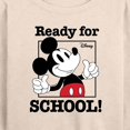 thumbnail image 3 of Mickey & Friends - Ready For School - Women's Lightweight French Terry Long Sleeve Shirt, 3 of 5