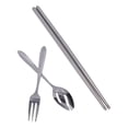thumbnail image 4 of Cutlery Set,Cutlery Set Small Portable Stainless Steel Cutlery Set Travel Utensils Elevated Design, 4 of 8