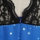 thumbnail image 5 of Vestido de fiesta de Navidad de manga corta con cuello redondo para mujer Vestido de encaje vintage para mujer Fridja  bnh2487, 5 of 8