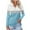 White1, variant on fatyb Women's Long Sleeve Shirts Color Block Quarter Zip Casual Tops Collar Pullover Blouses for Women