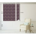 thumbnail image 5 of Ambesonne Floral Peel & Stick Wallpaper for Home, Botanical Garden Branches, 13"x72", Plum Purple and Reseda Green, 5 of 5