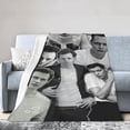 thumbnail image 7 of Bill Skarsgard Throw Blanket, Super Soft & Comfy Flannel Fleece Blanket, Lightweight Cozy Microfiber Anti-Pilling Plush Blanket for Sofa Chair, Bed, Couch 80x60 inch, 7 of 7