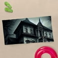 thumbnail image 4 of CafePress - Haunted House - Large Beach Towel, Soft 30"x60" Towel with Unique Design, 4 of 4