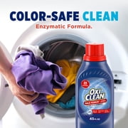 OxiClean Max Force Advanced Stain Remover Liquid, Gentle Color-Safe Stain Treater, 45 fl oz