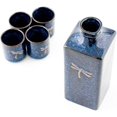 Japanese Sake Set, Blue
