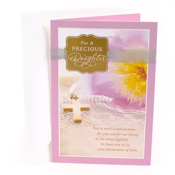DaySpring Confirmation Greeting Card for Daughter (A Special Time for