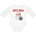 thumbnail image 3 of Inktastic Let's Roll Bowling Boys or Girls Long Sleeve Baby Bodysuit, 3 of 5