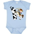 thumbnail image 3 of Inktastic I'm One-cowboy Riding Horse Birthday Boys Baby Bodysuit, 3 of 5