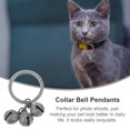 thumbnail image 2 of Chic Silver Metal Pet Collar Bell for Bike Accessories and Daily Use with Delicate Design 1.2in, 2 of 9