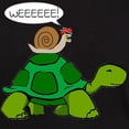 thumbnail image 3 of CafePress - Snail On Turtle T Shirt - Men's Classic Graphic Cotton T-Shirt, 3 of 4