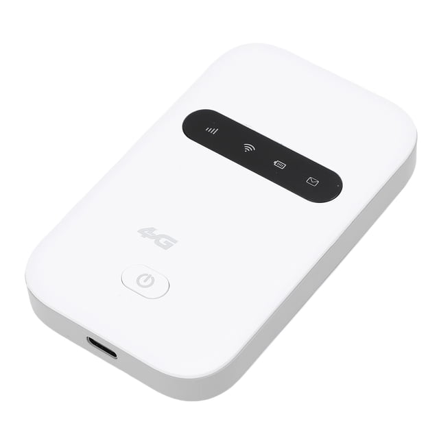 Punto De Acceso Móvil 4G LTE, WiFi Desbloqueado, Enrutador De Internet Inalámbrico Portátil De 300Mbps, Compatible Con 10 Usuarios Con Ranura Para Tarjeta SIM Para Viajes En