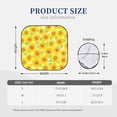 thumbnail image 3 of Gukieu Sunflowers2 Print Car Windshield Sun Visor, Foldable Anti-UV Car Sun Visor Suitable for Vans, Trucks Car Accessories-Small, 3 of 6
