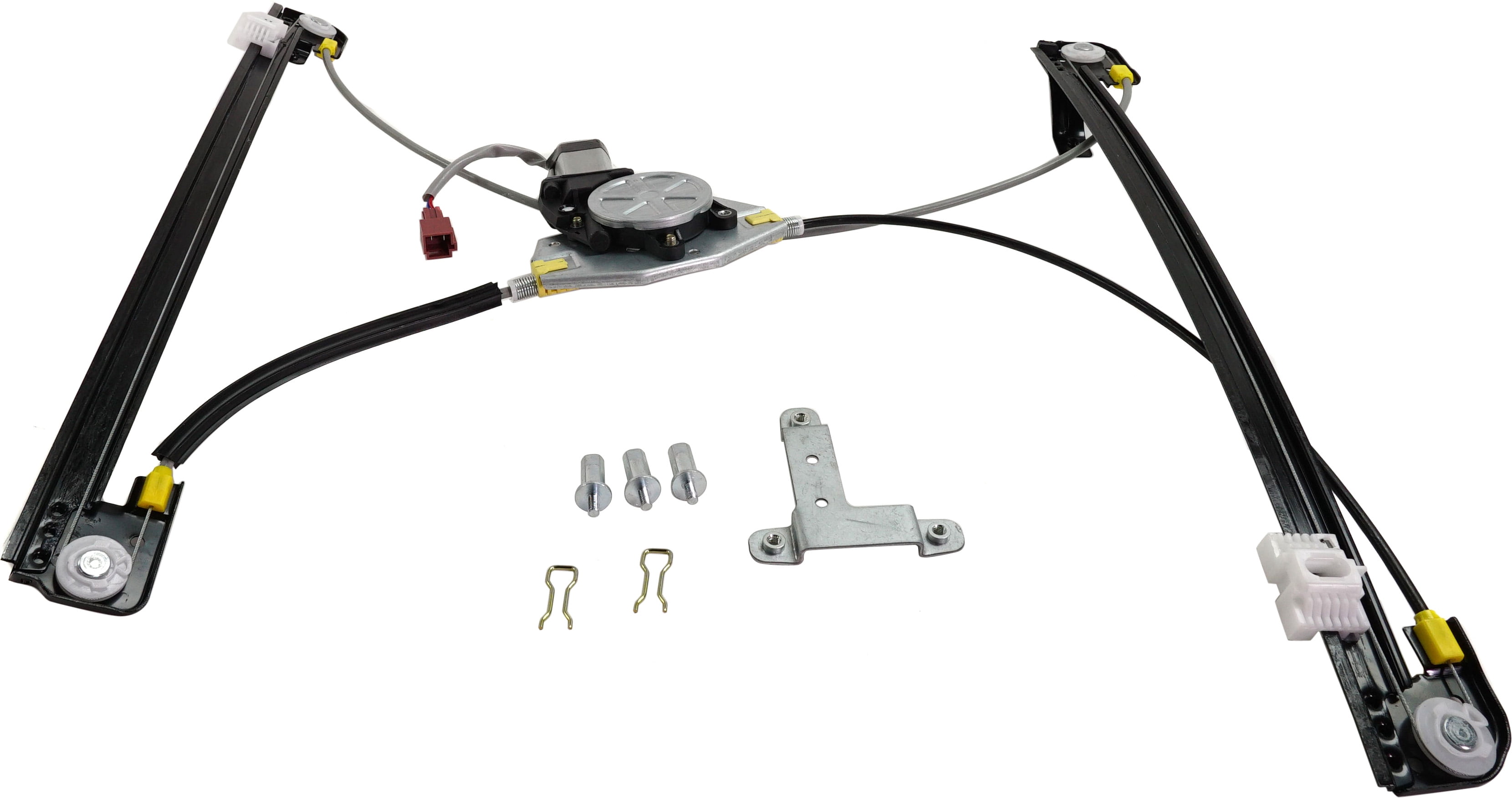 Window Regulator For 1996-2000 Dodge Grand Caravan Chrysler Town and Country Front, Left Driver Power With Motor