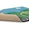thumbnail image 2 of Set of Two Buddy Time Kids Rugs for Childrens Bedroom, Classroom and Playroom ( Bike & Tent), 2 of 6