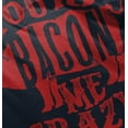 thumbnail image 5 of You're Bacon Me Crazy Meat Lover Toddler Boy Girl T Shirt Infant Toddler Brisco Brands 24M, 5 of 6