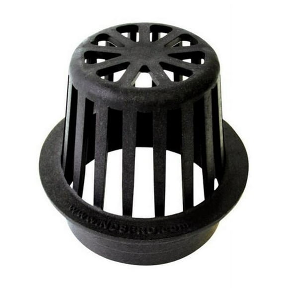 NDS 74 3 in. Black Drain Grate